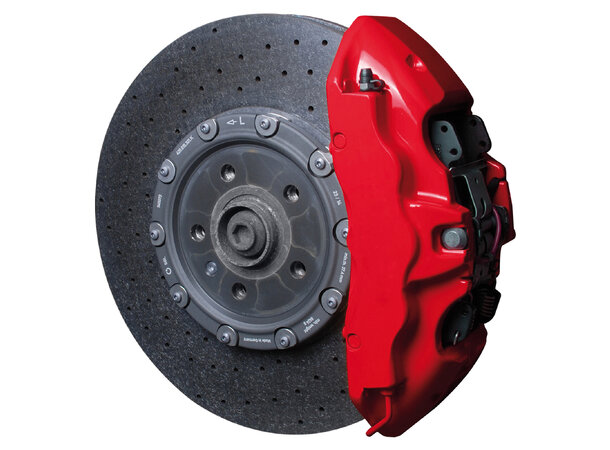 Foliatec Brake Caliper Lacquer Set Racing rosso, 3 components