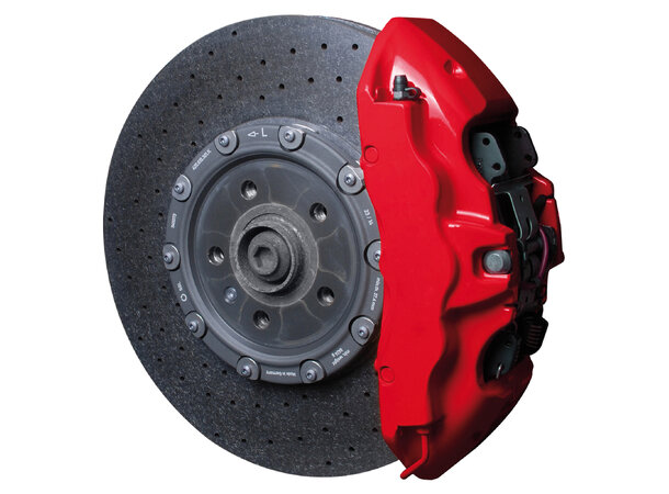 Foliatec Brake Caliper Lacquer Set Racing rosso, 3 components 