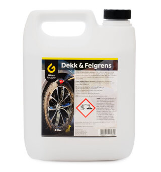 Gloss Factory Dekk og Felgrens Wheel &amp; Tire Cleaner, 4L