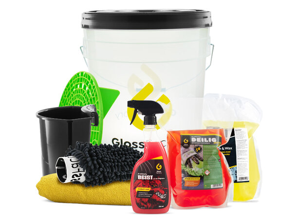 Gloss Factory Helårs Vaskepakke Komplett vaskepakke med 6 liter såpe 
