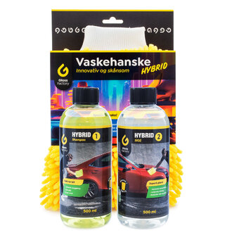 Gloss Factory Hybrid SiO2 Complete 2-komponent keramisk vaskesystem