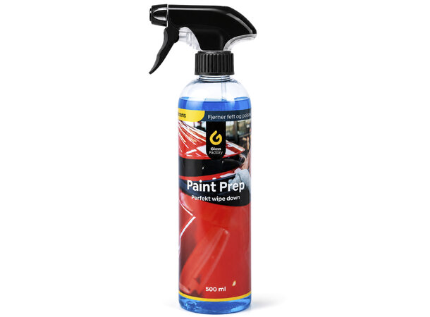 Gloss Factory Paint Prep Wipedown, fjerner polishrester, 500ml 