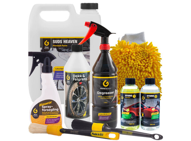 Kraftig Vaskepakke for vinter og vår Vask rent og legg god beskyttelse 