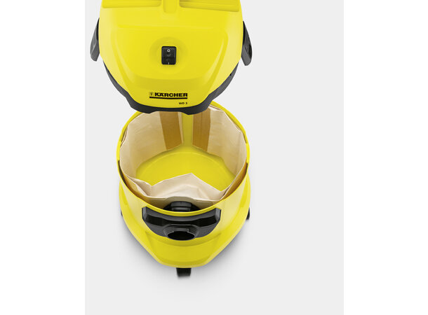 Kärcher Fleece filterposer WD 2 og WD 3 papirfilterposer (4pk) 