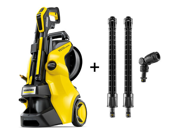 Kärcher K5 Premuim Power Control Flex Anti Twist slange, med tilbehør 