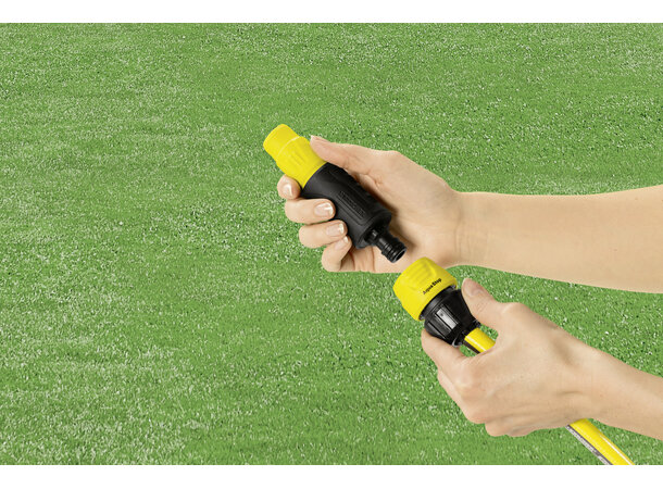 Kärcher solid slangekobling med Aqua Stop