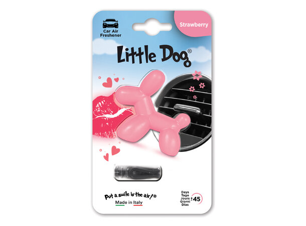 Little Dog® Strawberry Luftfrisker med lukt av Strawberry 