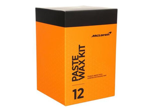 McLaren Paste Wax Kit 12 (two tubs) Preperation Cleaner Wax & Carnauba Wax 