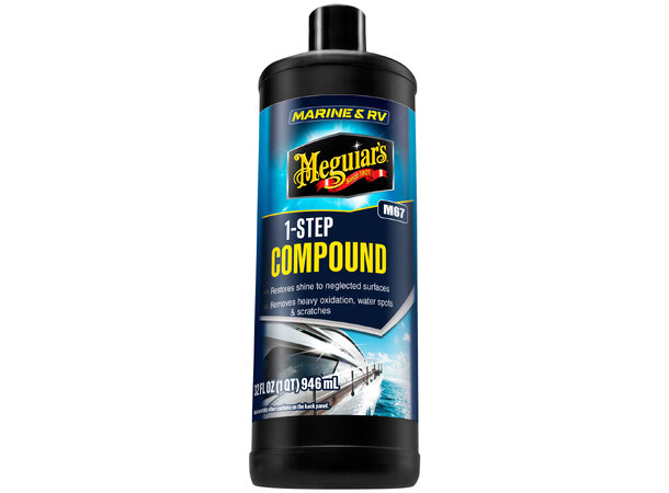 Meguiar's Marine 1-Step Compound 946ml | garasjetid