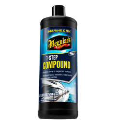 Meguiars Marine One Step Compound 1-stegs poleringsmiddel til båt, 946ml