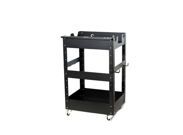 Poka Premium basic detailervogn Tralle med 2 hyller 