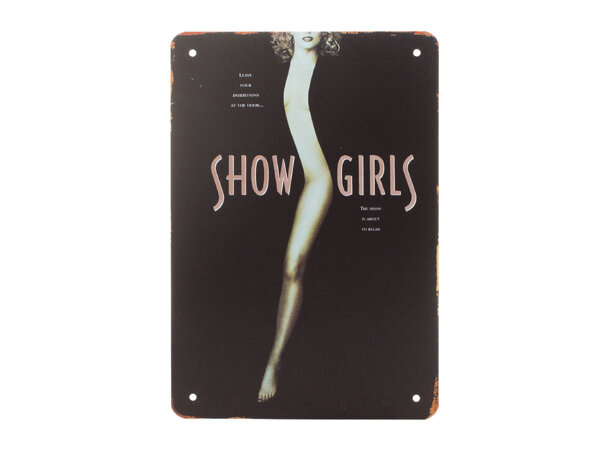 Retro dekroskilt til garasjen!