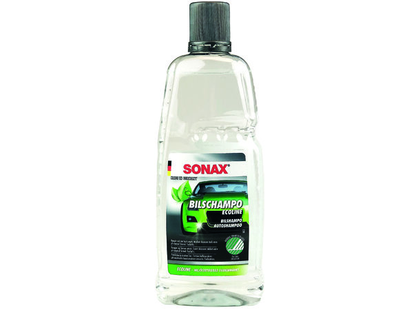 SONAX Bilshampo Ecoline 1 liter Svanemerket bilshampo