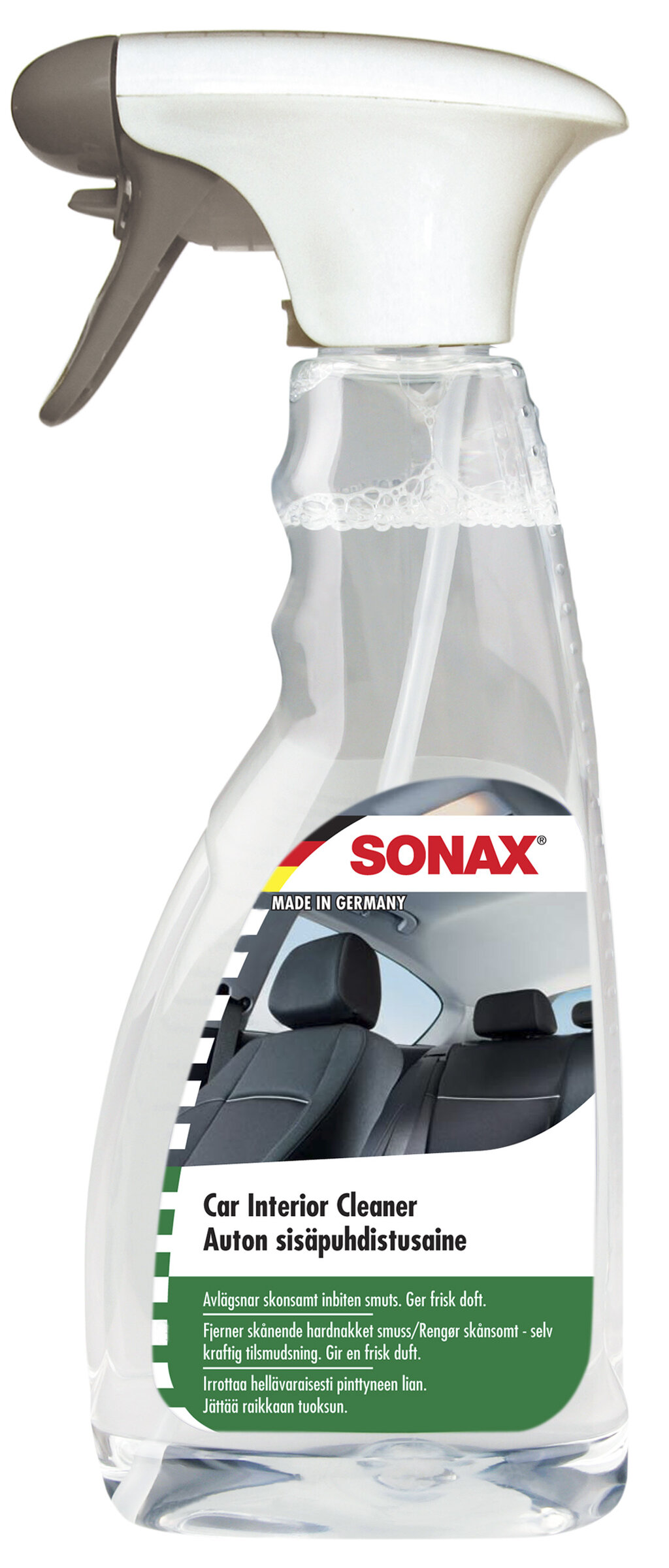 SONAX Car Interior Cleaner Interiørrens for hele bilen. 500 ml