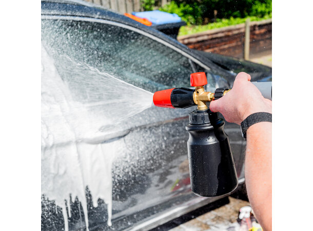 Turisimo Foam Cannon Deluxe Inkl. Poka veggholder og hurtigkobling 