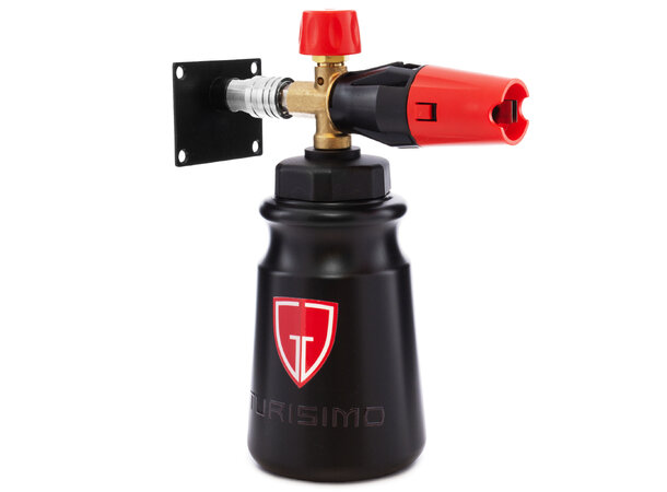 Turisimo Foam Cannon Deluxe Inkl. Poka veggholder og hurtigkobling 