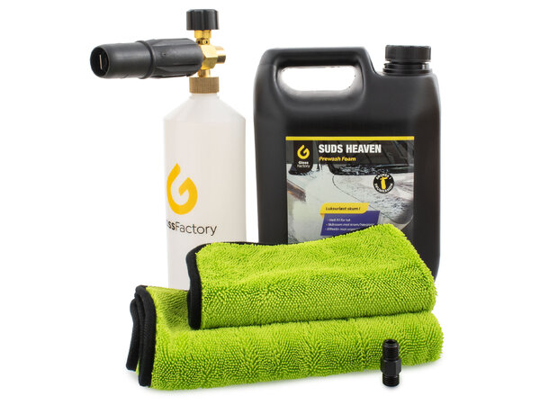 Turisimo Foam Starter kit Startpakke for skumvask av bil 