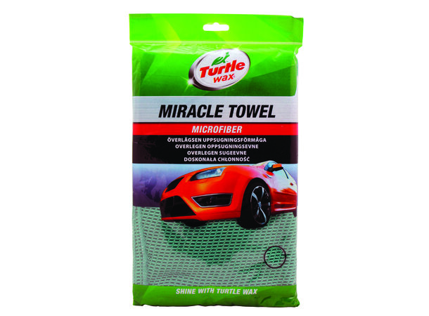 Turtle Wax Miracle Towel Microfiberklut - Effektiv Tørkeklut