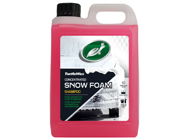 Turtle Wax Snow Foam Shampoo - Luksusvask 2.5 Liter