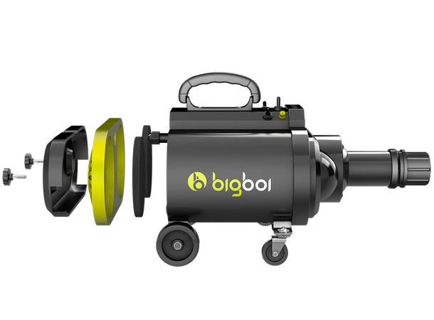 BigBoi BlowR Pro - Kraftig Lufttørker med 5M Slange og 2x1600W