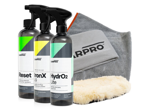 CarPro Exclusive Wash Kit Kvalitet for komplett vedlikeholdsvask! 