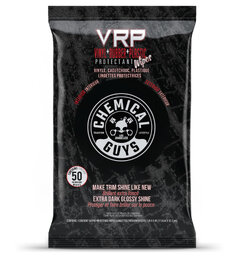 Chemical Guys VRP Wipes Utv og inv plastfornyer, 50stk