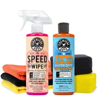 Chemical Guys Water Spot Remove Kit Fjerner vannmerker i lakk og glass