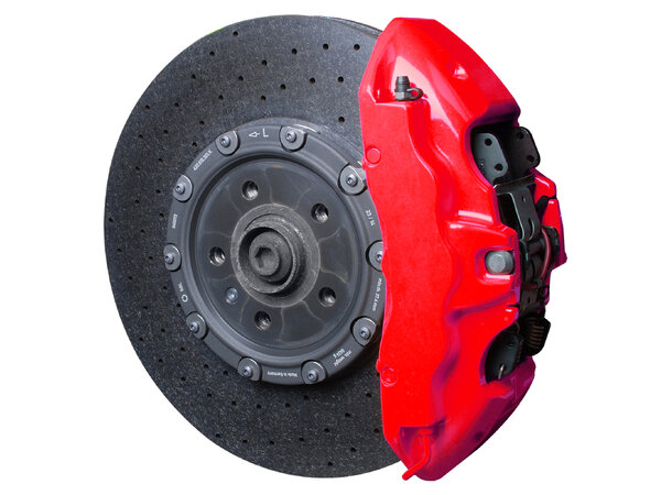 Foliatec Brake Caliper Lacquer Set NEON RED, 4 components 