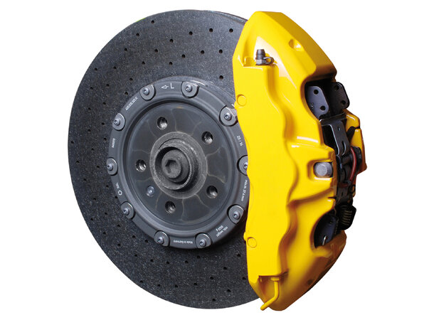 Foliatec Brake Caliper Lacquer Set Speed yellow, 3 components