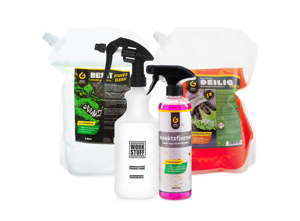 Gloss Factory Effektiv Sommervaskepakke Fjern insekt, fugleskitt, sevje, veistøv 