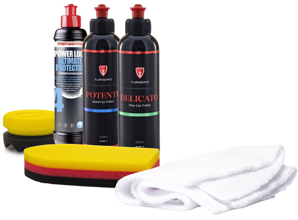 Komplett Håndpolering av bil Polér bilen til høyglans for hånd 