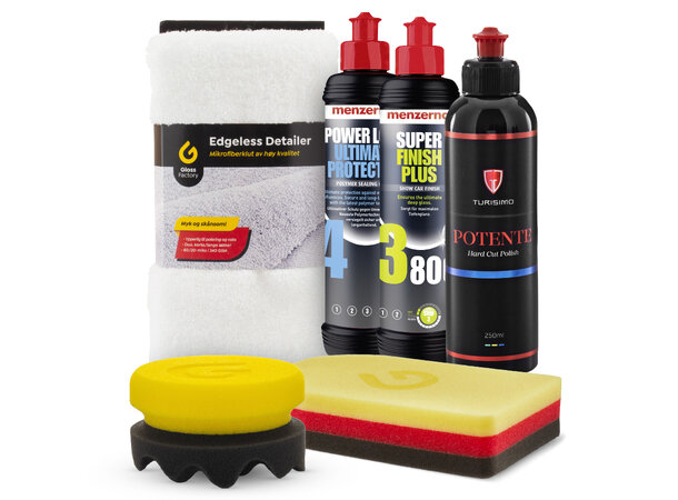 Komplett Håndpolering av bil Polér bilen til høyglans for hånd 