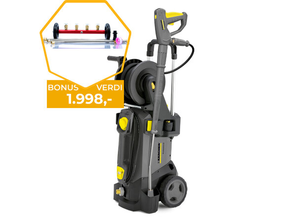 Kärcher HD 5/12 CX Plus Høytrykkspyler BONUS Få med GRATIS Turisimo Underspyler 