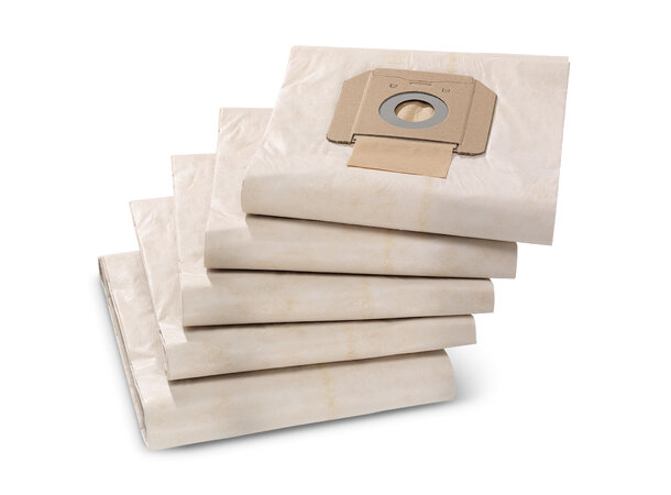 Kärcher Poser til NT 70/2 Papirfilterposer til grovstøvsuger (5pk) 