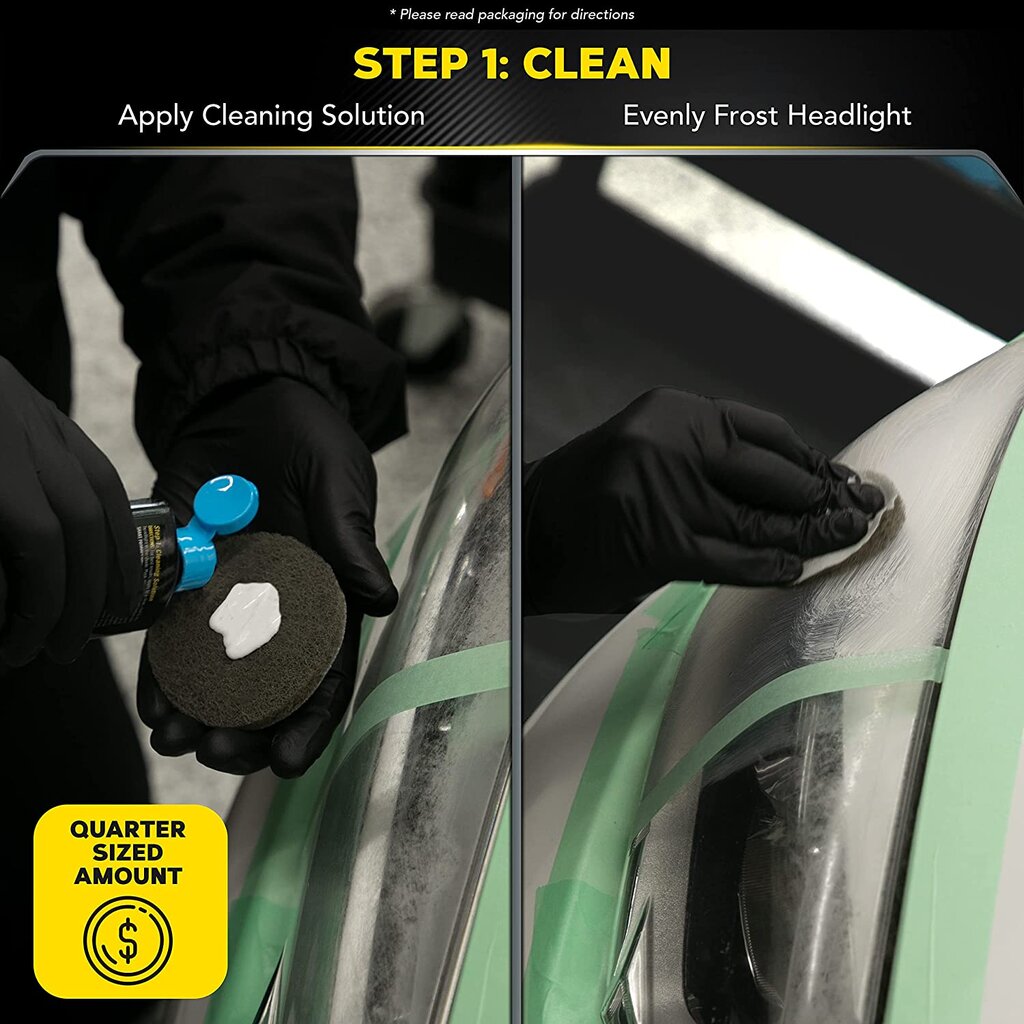 Meguiars 2Step Headlight Restoration Kit Restaureringskit til