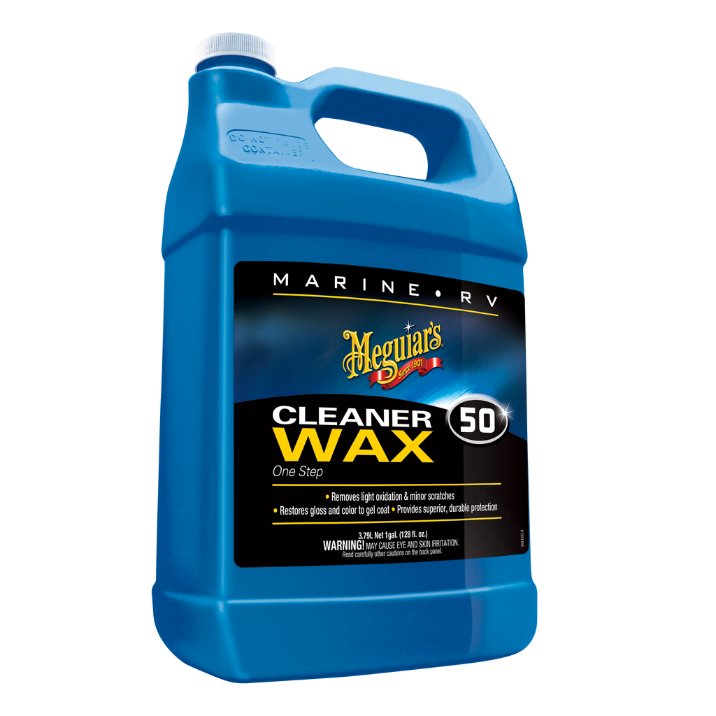 Meguiars One Step Cleaner Wax Boat/RV Polish til båt og bobil, 3.8L