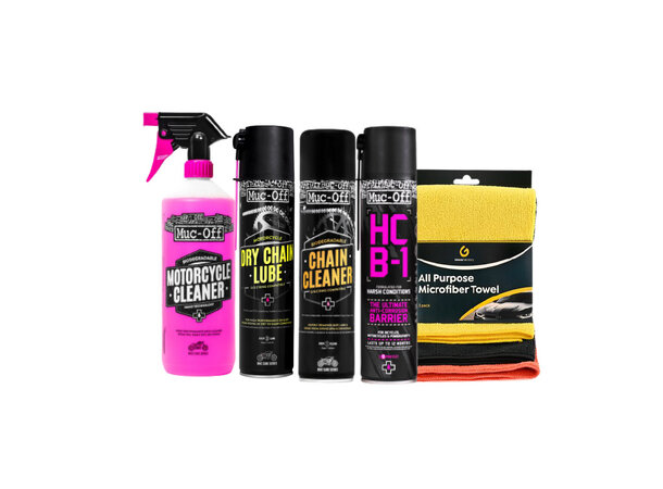 Muc-Off vinterklargjøring pakke Det du trenger for å gjøre din MC klar 