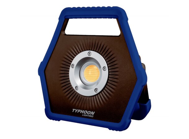 Typhoon arb. lampe LED 3000 LM, oppladb. USB utgang, driftstid 6 timer, IP54 