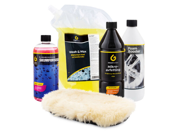 Vask frem glansen i bilen igjen Effektiv og rask vask og beskyttelse! 