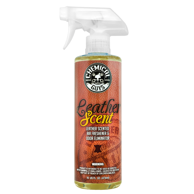 Chemical Guys Leather Scent Luktfrisker og odør eliminator, 473ml