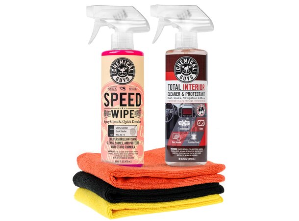 Chemical Guys Quick detailing In & Out Hent frem glansen lynkjapt 