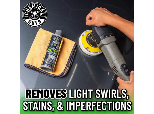 Chemical Guys Slick Finish Cleaner Wax 1-steg polish med voks, 473ml 