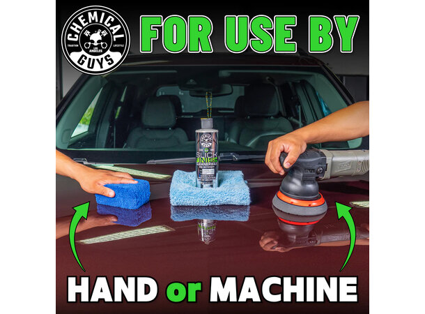 Chemical Guys Slick Finish Cleaner Wax 1-steg polish med voks, 473ml 