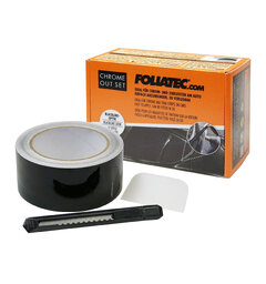 Foliatec Chrome Out Kit Glossy Glossy "Chrome Delete"