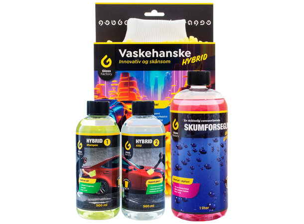 Gloss Factory Keramisk Vaskepakke Vask og beskytt med keramisk SiO2 