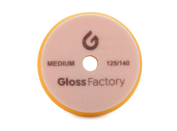 Gloss Factory Medium pute med indikator "Intelligent" poleringspute 125/140 mm