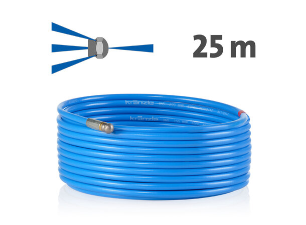 Kränzle KN045 Front Jet 25m Rengjøringsslange - M22 kobling 