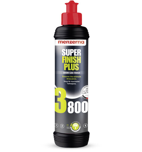 Menzerna Super Finish Plus 3800 Polish for maksimal dyp glans, 250ml