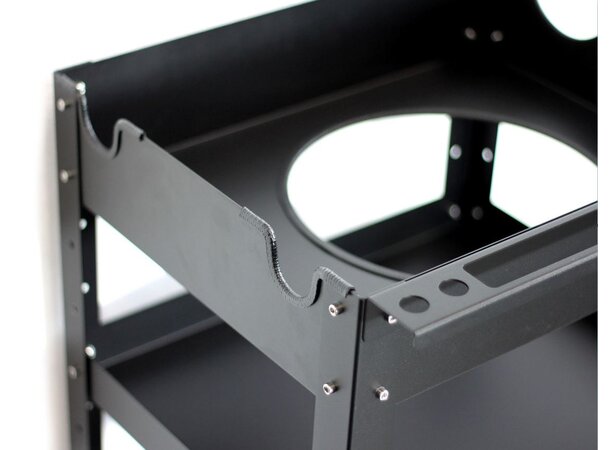 Poka Premium Pro bøtte detailervogn Tralle med plass til bøtte og 3 hyller 