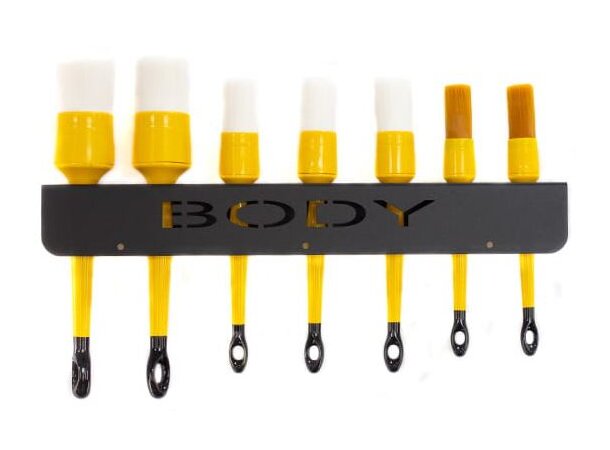 Poka Premium børsteholder, 40 cm Body, 1,5 mm galvansiert stål 